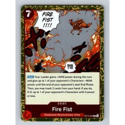 ONE PIECE Adventure on Kami's Island Fire Fist #OP15-020 ONE PIECE Adventure on Kami's Island Fire Fist #OP15-020