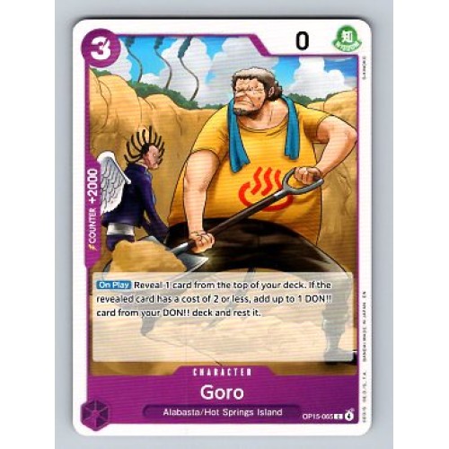 ONE PIECE Adventure on Kami's Island Goro  #OP15-065