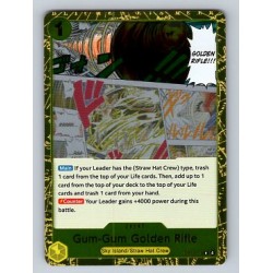 ONE PIECE Adventure on Kami's Island Gum-Gum Golden Rifle [Alternate Art]  #OP15-116