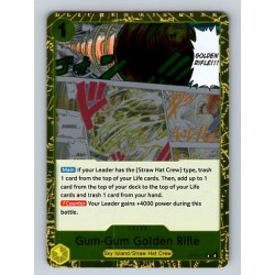 ONE PIECE Adventure on Kami's Island Gum-Gum Golden Rifle [Alternate Art]  #OP15-116