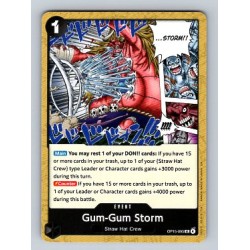 ONE PIECE Adventure on Kami's Island Gum-Gum Storm #OP15-095 ONE PIECE Adventure on Kami's Island Gum-Gum Storm #OP15-095