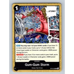 ONE PIECE Adventure on Kami's Island Gum-Gum Storm #OP15-095 ONE PIECE Adventure on Kami's Island Gum-Gum Storm #OP15-095