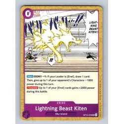 ONE PIECE Adventure on Kami's Island Lightning Beast Kiten  #OP15-076