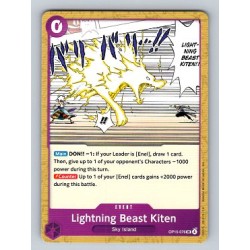 ONE PIECE Adventure on Kami's Island Lightning Beast Kiten  #OP15-076