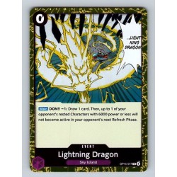 ONE PIECE Adventure on Kami's Island Lightning Dragon  #OP15-077