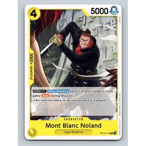 ONE PIECE Adventure on Kami's Island Mont Blanc Noland  #OP15-111