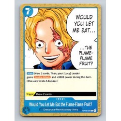 ONE PIECE Adventure on Kami's Island Would You Let Me Eat the Flame-Flame Fruit?  #OP15-056