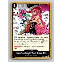 ONE PIECE Extra Booster Heroines Edition I Knew You People Were Behind This  #EB03-049