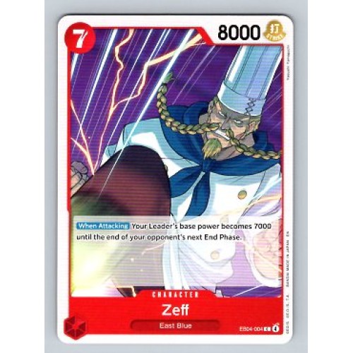 One Piece Extra Booster EB04 Zeff  #EB04-004