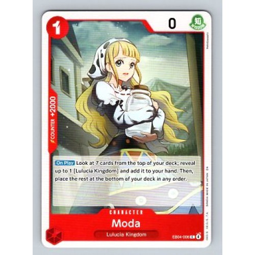 One Piece Extra Booster EB04 Moda  #EB04-006