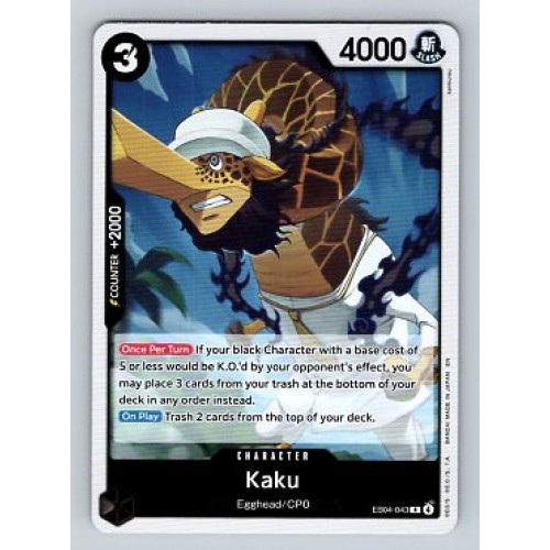 One Piece Extra Booster EB04 Kaku  #EB04-043