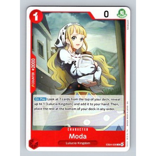 One Piece Extra Booster EB04 Moda  #EB04-006