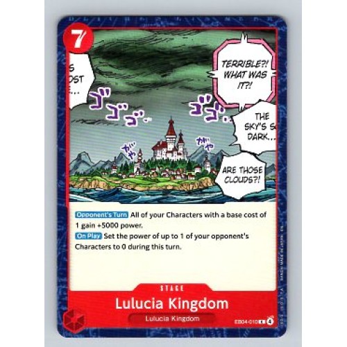 One Piece Extra Booster EB04 Lulucia Kingdom  #EB04-010