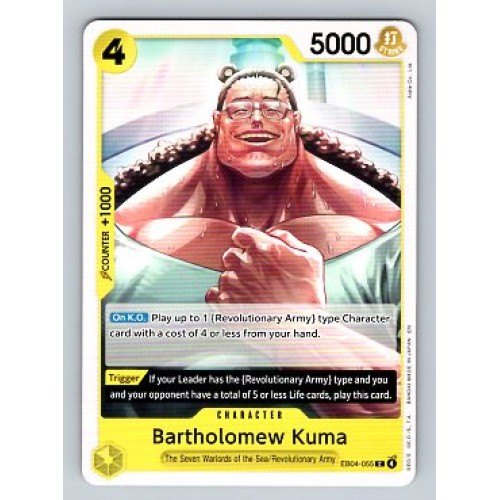 One Piece Extra Booster EB04 Bartholomew Kuma  #EB04-055