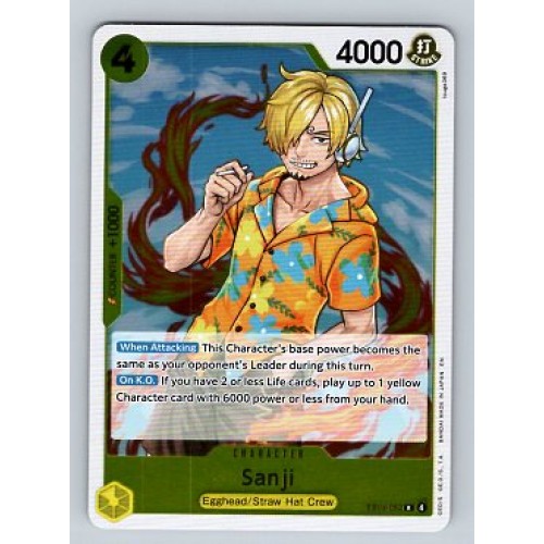 One Piece Extra Booster EB04 Sanji  #EB04-052