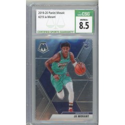 2019 Panini Mosaic JA Morant #219 CSG 8.5 Memphis Grizzlies