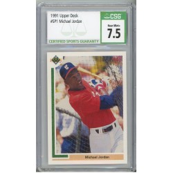 1991 Upper Deck Michael Jordan #SP1 CSG 7.5 Chicago White Sox 1991 Upper Deck Michael Jordan #SP1 CSG 7.5 Chicago White Sox