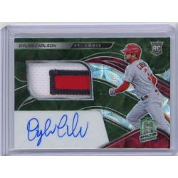 2021 Panini Spectra Dylan Carlson Jersey 3 Color Patch Autographs Neon Green #134 St Louis Cardinals 2021 Panini Spectra Dylan Carlson Jersey 3 Color Patch Autographs Neon Green #134 St Louis Cardinals