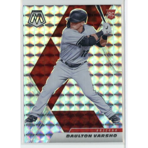 2021 Panini Mosaic Daulton Varsho Rookie Mosaic Prizm #238 Arizona Diamondbacks
