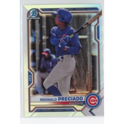 2021 BOWMAN DRAFT CHROME REGINALD PRECIADO REFRACTOR BDC-199 CHICAGO CUBS 2021 BOWMAN DRAFT CHROME REGINALD PRECIADO REFRACTOR BDC-199 CHICAGO CUBS