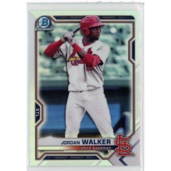 2021 BOWMAN DRAFT CHROME JORDAN WALKER REFRACTOR BDC-187 ST. LOUIS CARDINALS 2021 BOWMAN DRAFT CHROME JORDAN WALKER REFRACTOR BDC-187 ST. LOUIS CARDINALS