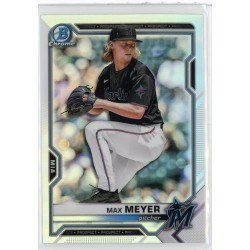 2021 BOWMAN DRAFT CHROME MAX MEYER REFRACTOR BDC-99 MIAMI MARLINS 2021 BOWMAN DRAFT CHROME MAX MEYER REFRACTOR BDC-99 MIAMI MARLINS