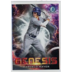 2021 BOWMAN DRAFT CHROME MARCELO MAYER GENESIS GNS-4 BOSTON RED SOX 2021 BOWMAN DRAFT CHROME MARCELO MAYER GENESIS GNS-4 BOSTON RED SOX