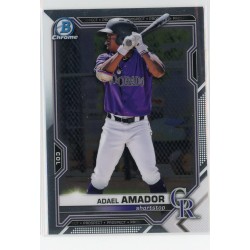 2021 BOWMAN DRAFT CHROME ADAEL AMADOR BASE BDC-195 COLORADO ROCKIES 2021 BOWMAN DRAFT CHROME ADAEL AMADOR BASE BDC-195 COLORADO ROCKIES