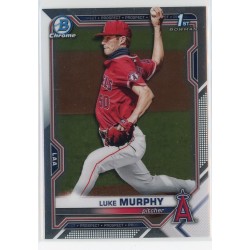 2021 BOWMAN DRAFT CHROME LUKE MURPHY BASE BDC-167 ANGELS 2021 BOWMAN DRAFT CHROME LUKE MURPHY BASE BDC-167 ANGELS