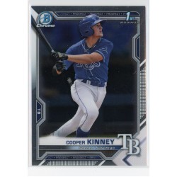 2021 BOWMAN DRAFT CHROME COOPER KINNEY BASE BDC-127 TAMPA BAY RAYS 2021 BOWMAN DRAFT CHROME COOPER KINNEY BASE BDC-127 TAMPA BAY RAYS