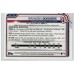 2021 BOWMAN DRAFT CHROME BRANDEN BOISSIERE BASE BDC-156 WASHINGTON NATIONALS