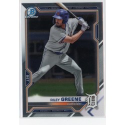 2021 BOWMAN DRAFT CHROME RILEY GREENE BASE BDC-107 DETROIT TIGERS 2021 BOWMAN DRAFT CHROME RILEY GREENE BASE BDC-107 DETROIT TIGERS