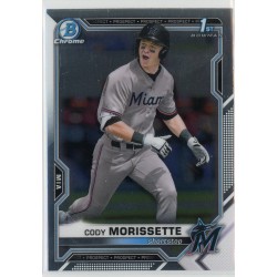 2021 BOWMAN DRAFT CHROME CODY MORISSETTE BASE BDC-88 MIAMI MARLINS 2021 BOWMAN DRAFT CHROME CODY MORISSETTE BASE BDC-88 MIAMI MARLINS
