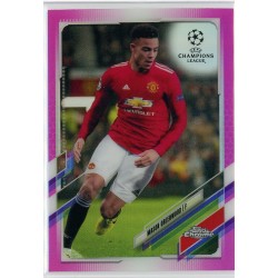2020-21 TOPPS CHROME UEFA CHAMPIONS LEAGUE MASON GREENWOOD #17 PINK REFRACTOR 094/175 MANCHESTER UNITED 2020-21 TOPPS CHROME UEFA CHAMPIONS LEAGUE MASON GREENWOOD #17 PINK REFRACTOR 094/175 MANCHESTER UNITED