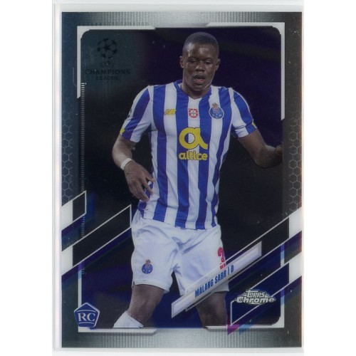 2020-21 TOPPS CHROME UEFA CHAMPIONS LEAGUE MALANG SARR #36 ROOKIE FC PORTO