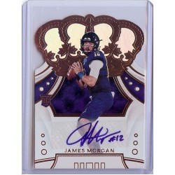 2020 Crown Royale James Morgan Draft Picks Signatures #41 Florida International Golden Panthers/New York Jets