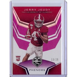 2020 Limited Jerry Jeudy #2 Phenoms Purple 13/25 Alabama Crimson Tide/Denver Broncos