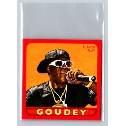 2025 Upper Deck Goodwin Champions Flavor Flav #G-49 Goudey Red Parallel Musician /1933 Random Inserts in Hobby and e-Pack 2025 Upper Deck Goodwin Champions Flavor Flav #G-49 Goudey Red Parallel Musician /1933 Random Inserts in Hobby and e-Pack