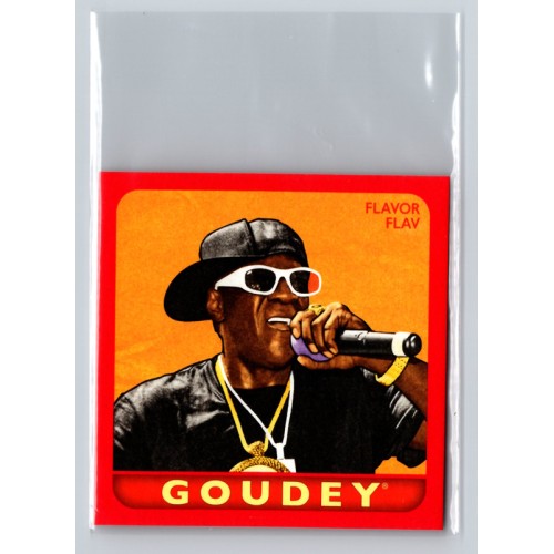 2025 Upper Deck Goodwin Champions Flavor Flav #G-49 Goudey Red Parallel Musician /1933 Random Inserts in Hobby and e-Pack 2025 Upper Deck Goodwin Champions Flavor Flav #G-49 Goudey Red Parallel Musician /1933 Random Inserts in Hobby and e-Pack