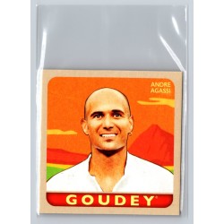 2025 Upper Deck Goodwin Champions Andre Agassi #G-9 Goudey Tennis 1:4 Hobby, 1:4 e-Pack, 1:2 Blaster 2025 Upper Deck Goodwin Champions Andre Agassi #G-9 Goudey Tennis 1:4 Hobby, 1:4 e-Pack, 1:2 Blaster