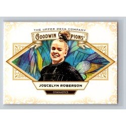 2025 Upper Deck Goodwin Champions Joscelyn Roberson #84 Base Set - Horizontal Prospect Gymnastics 2025 Upper Deck Goodwin Champions Joscelyn Roberson #84 Base Set - Horizontal Prospect Gymnastics