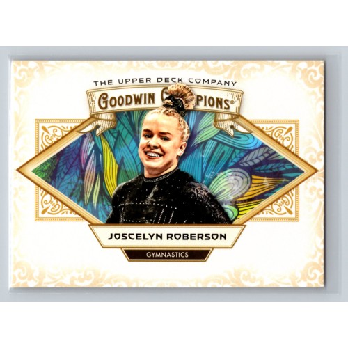 2025 Upper Deck Goodwin Champions Joscelyn Roberson #84 Base Set - Horizontal Prospect Gymnastics