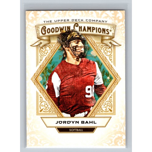 2025 Upper Deck Goodwin Champions Jordyn Bahl #61 Base Set Prospect Softball