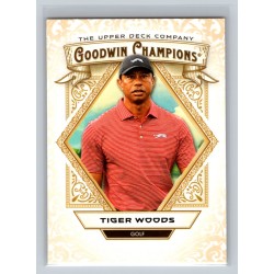 2025 Upper Deck Goodwin Champions Tiger Woods #1 Base Set Golf