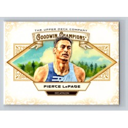 2025 Upper Deck Goodwin Champions Pierce LePage #85 Base Set - Horizontal Rookie Decathlon