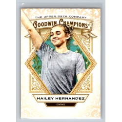 2025 Upper Deck Goodwin Champions Hailey Hernandez #66 Base Set Rookie Diving 2025 Upper Deck Goodwin Champions Hailey Hernandez #66 Base Set Rookie Diving