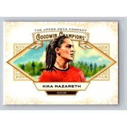 2025 Upper Deck Goodwin Champions Kika Nazareth #90 Base Set - Horizontal Rookie Soccer - Womens 2025 Upper Deck Goodwin Champions Kika Nazareth #90 Base Set - Horizontal Rookie Soccer - Womens
