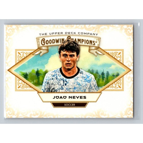 2025 Upper Deck Goodwin Champions Joao Neves #81 Base Set - Horizontal Rookie Soccer