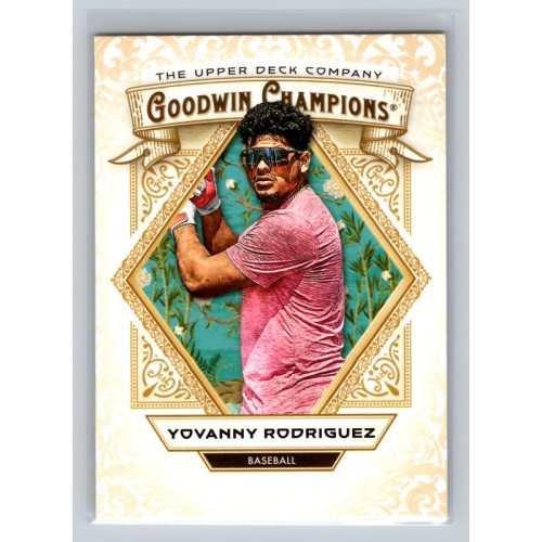 2025 Upper Deck Goodwin Champions Yovanny Rodriguez #42 Base Set Prospect Baseball