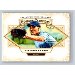 2025 Upper Deck Goodwin Champions Rintaro Sasaki #9 Base Set Prospect Baseball